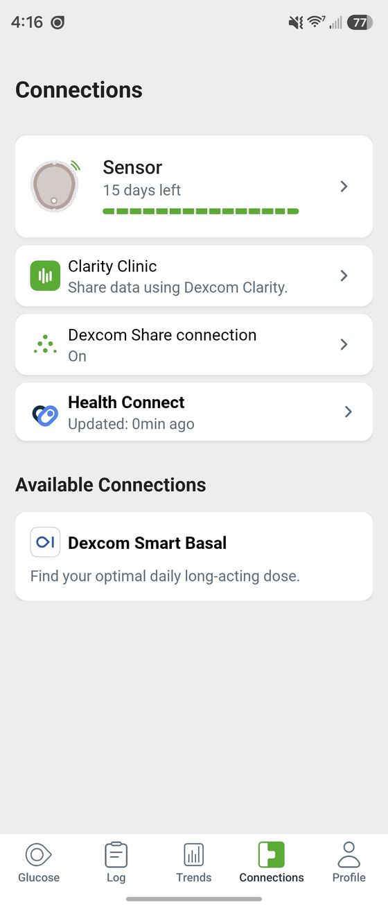 Dexcom step 1